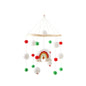 Crib Mobile Bed Bell Christmas Rainbow As Shown