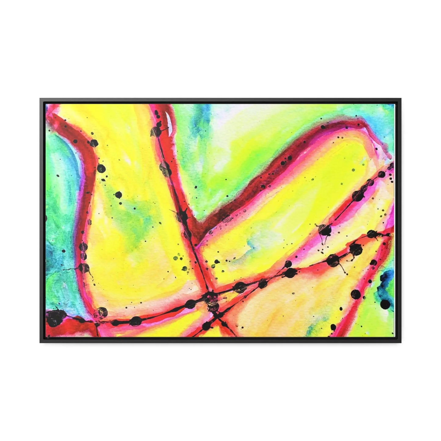 Love Chained Gallery Canvas Wraps, Horizontal Frame 36″ x 24″ Premium Gallery Wraps (1.25″)