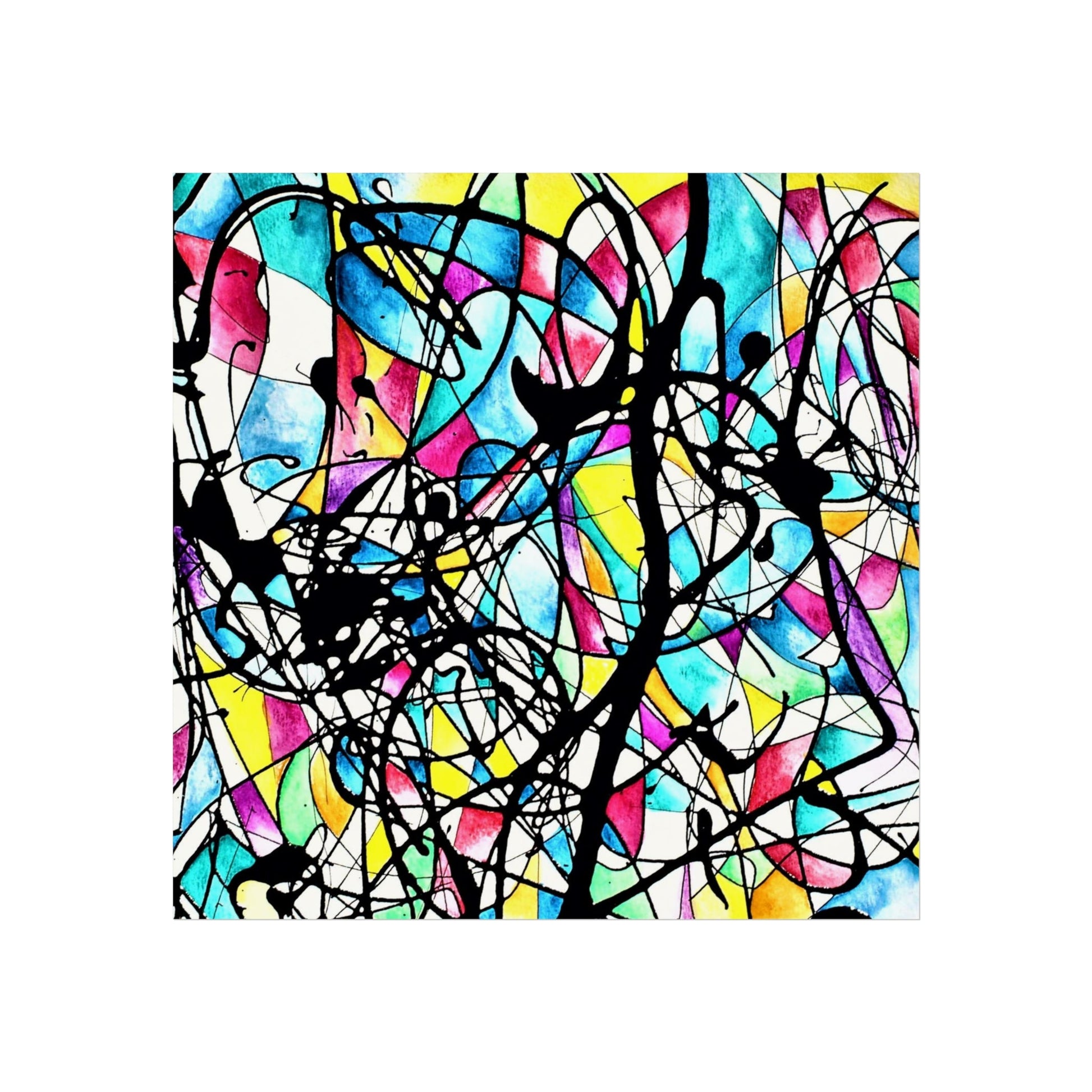 Kaleidoscope Fine Art Posters - 30″ x 30″ Matte - Poster