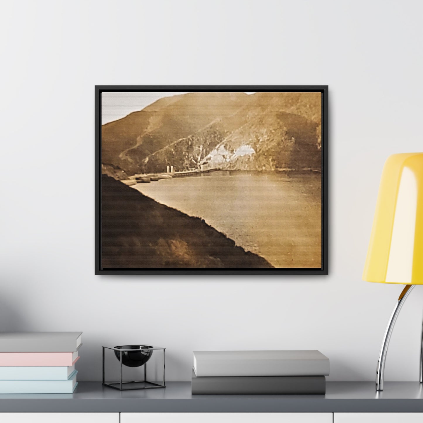 Morris Dam Lake Gallery Canvas Wraps, Horizontal Frame