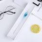 Artisan Glass Pen & Gold Ink Collection - Light blue - glass pen