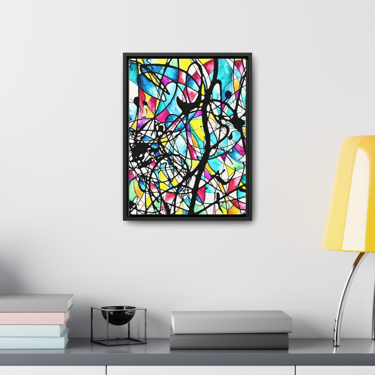 Kaleidoscope Gallery Canvas Wraps, Vertical Frame