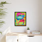 Kool Kid Matte Canvas Framed - Kia Day Design