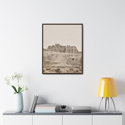 West Gallery Canvas Wraps Vertical Frame 24″ x 30″ Premium Gallery Wraps (1.25″) Walnut