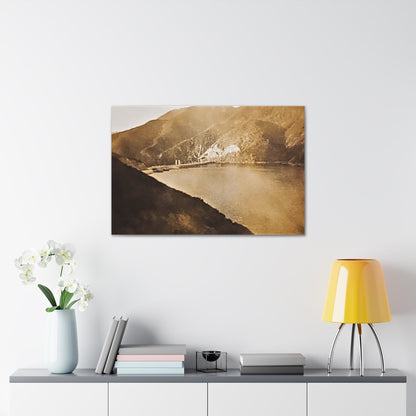 Morris Dam Lake Canvas Gallery Wraps 36" x 24" 1.25"
