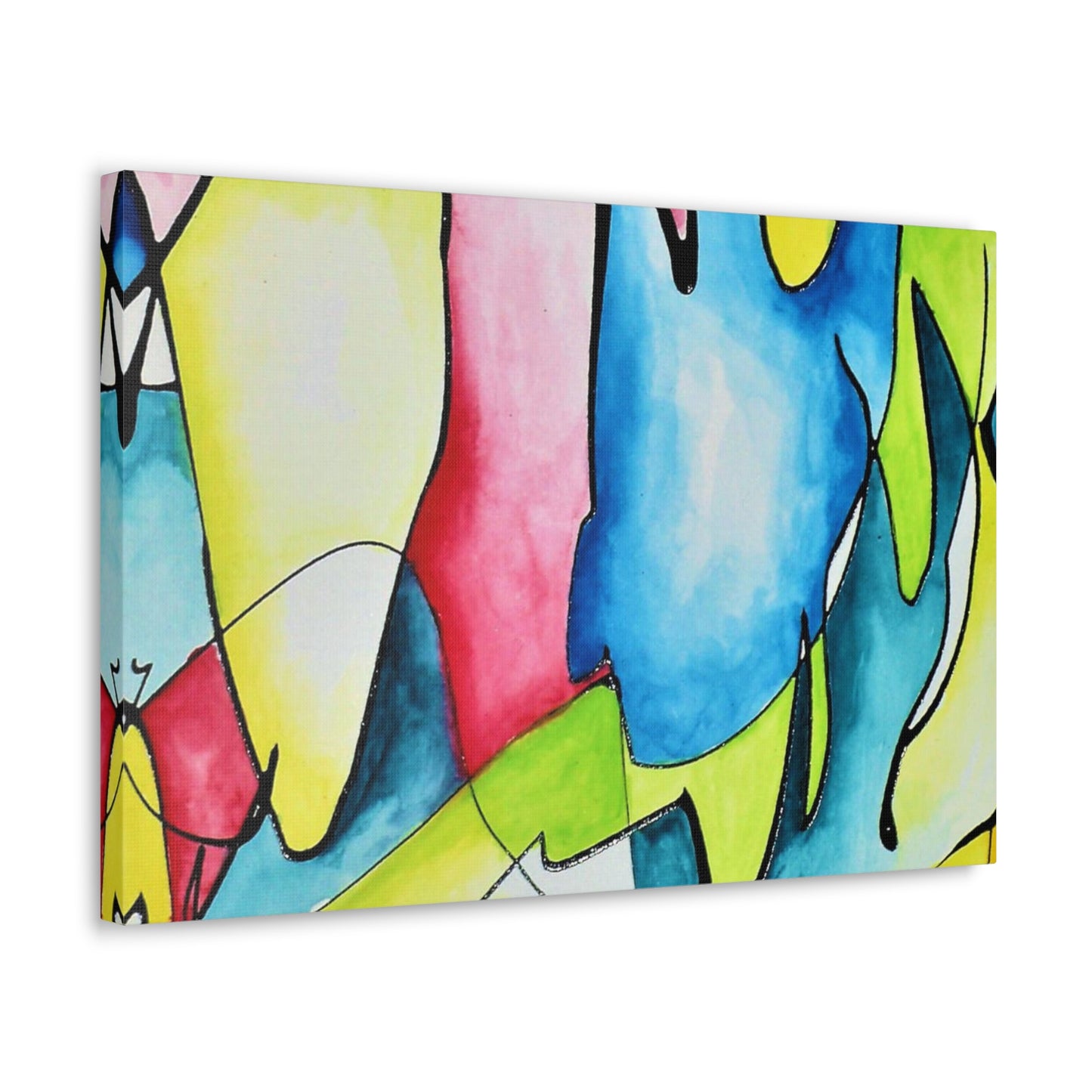 Blue Flame Canvas Gallery Wraps