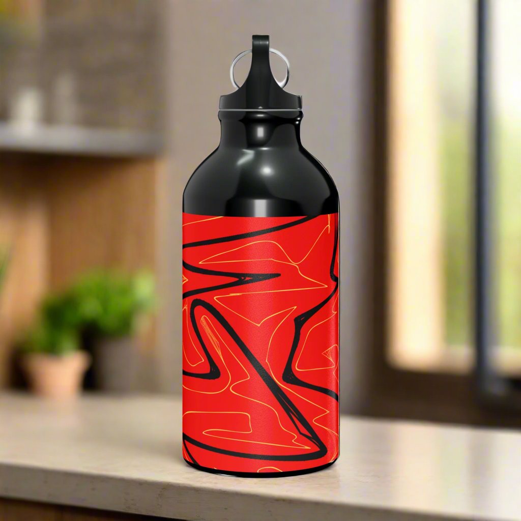 Distorted Musical Lines Oregon Sport Bottle