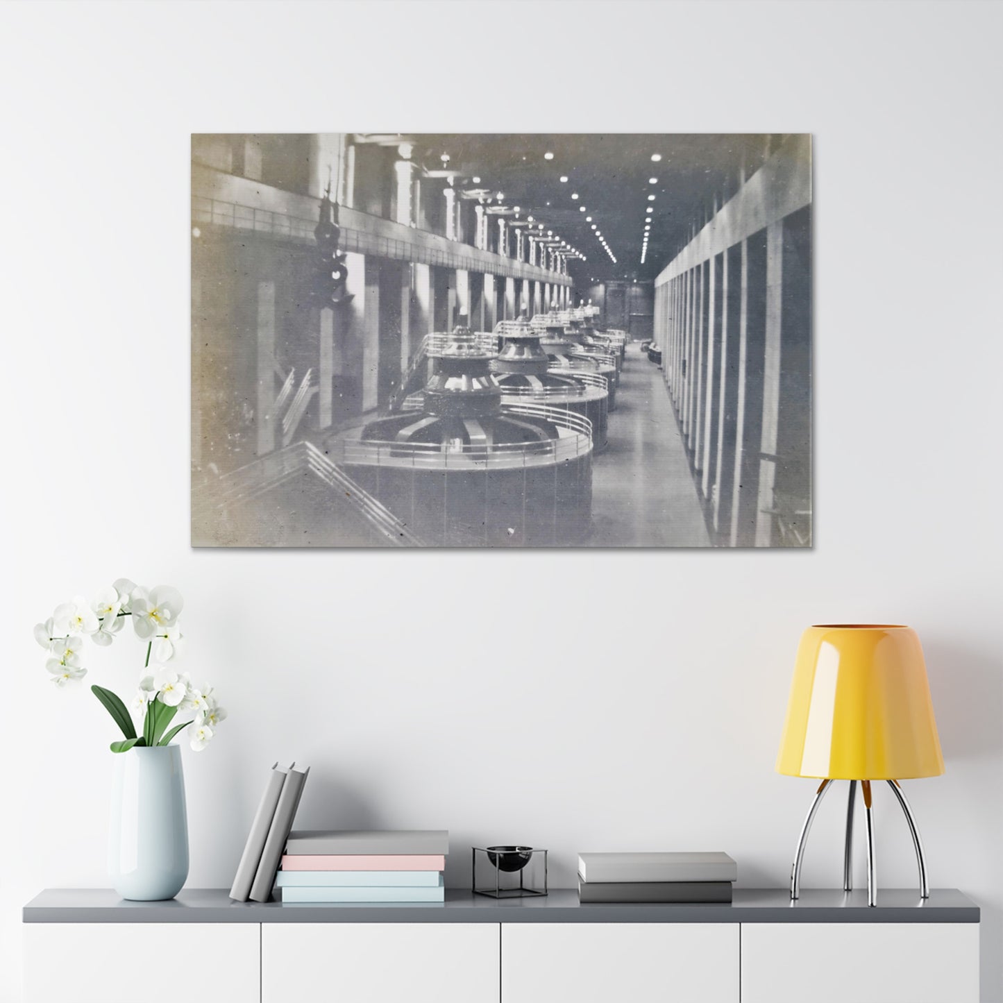 Boulder Dam Powerhouse Canvas Gallery Wraps