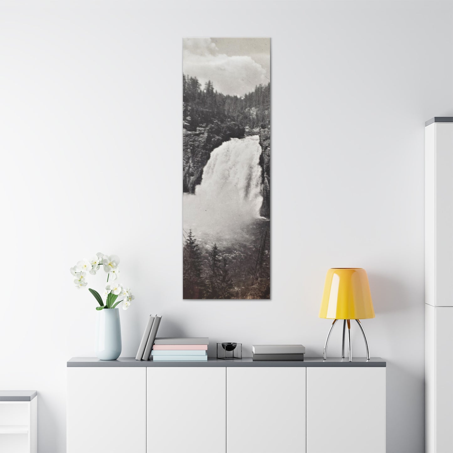 Upper Falls Yellowstone Canvas Gallery Wraps