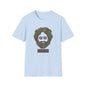 Jerry Garcia Dancing Bears Face - Vineyard Collection T-Shirt - Light Blue - T-Shirts