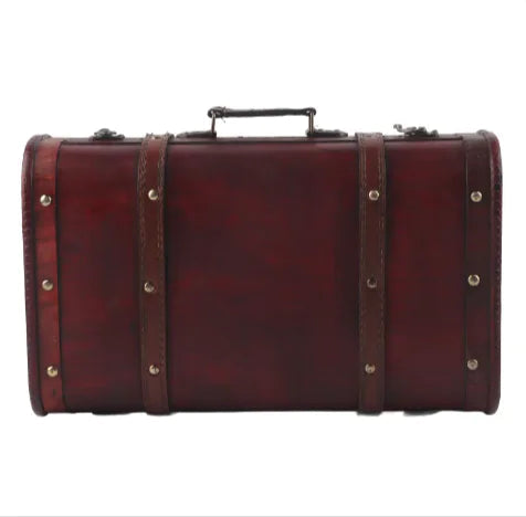 Vintage Wooden Suitcase - Kia Day Design