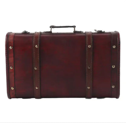 Vintage Wooden Suitcase - Kia Day Design