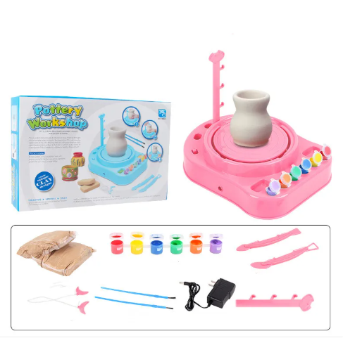 Kids Clay Pottery Machine Kit - - pottery machine