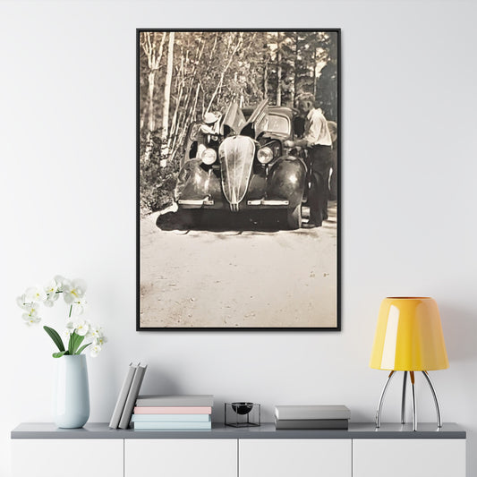 After The Black Hills 1939 Gallery Canvas Wraps, Vertical Frame