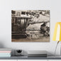 Concrete Worker Canvas Gallery Wraps 24″ x 20″ 1.25"