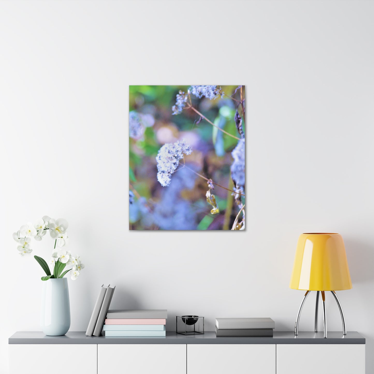 Macro Blue Canvas Gallery Wraps