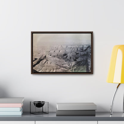Grand Canyon Gallery Canvas Wraps Horizontal Frame 18″ x 12″ Walnut 1.25"