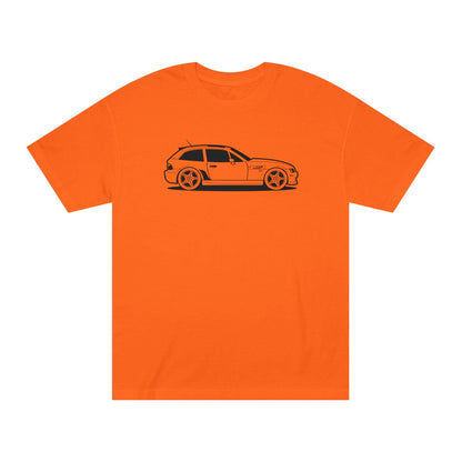Another M Coupe Tee - Unisex American Apparel Classic T-Shirt - Orange - T-Shirt