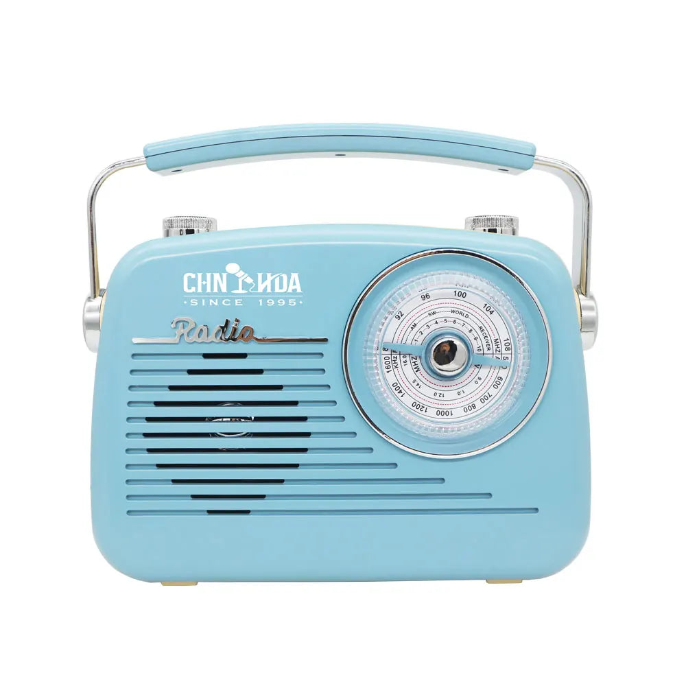 Retro Rechargeable Am Fm Sw Portable Radio Usb Tf Radio