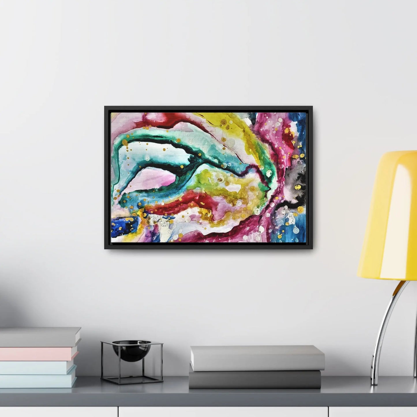 Cosmic Face Gallery Canvas Wraps, Horizontal Frame