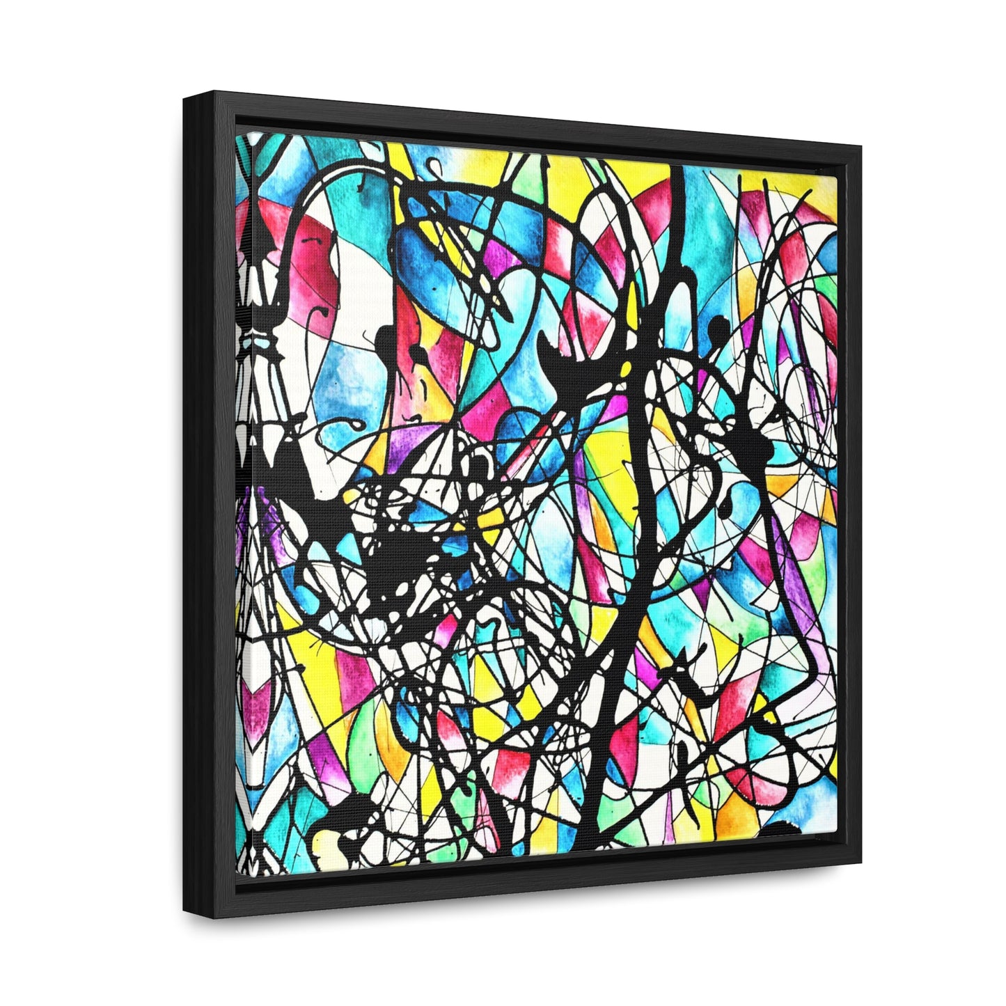 Kaleidoscope Gallery Canvas Wraps, Square Frame