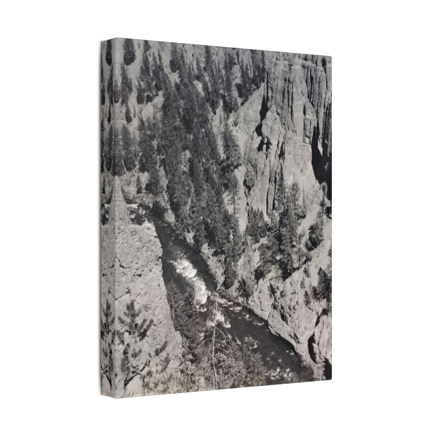 Cleopatras Needle Satin Canvas Stretched