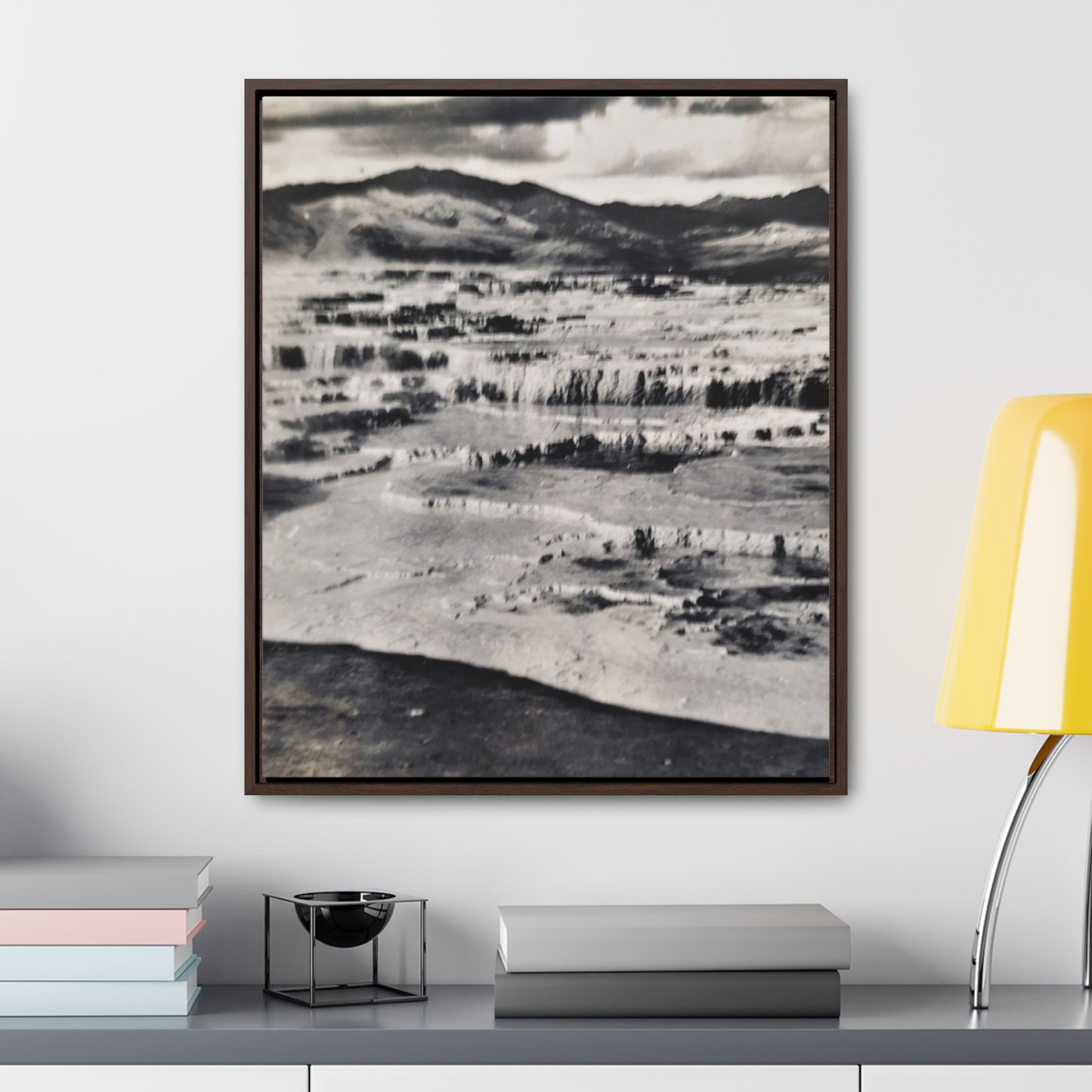 Springs at Jupiter Terrace Yellowstone Gallery Canvas Wraps, Vertical Frame