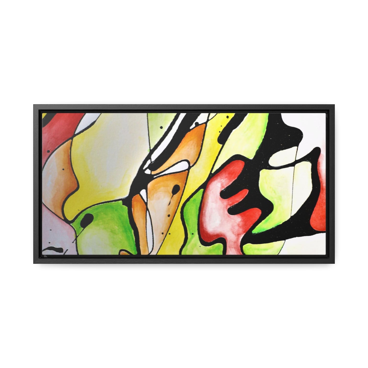 Red Mushroom Gallery Canvas Wraps, Horizontal Frame