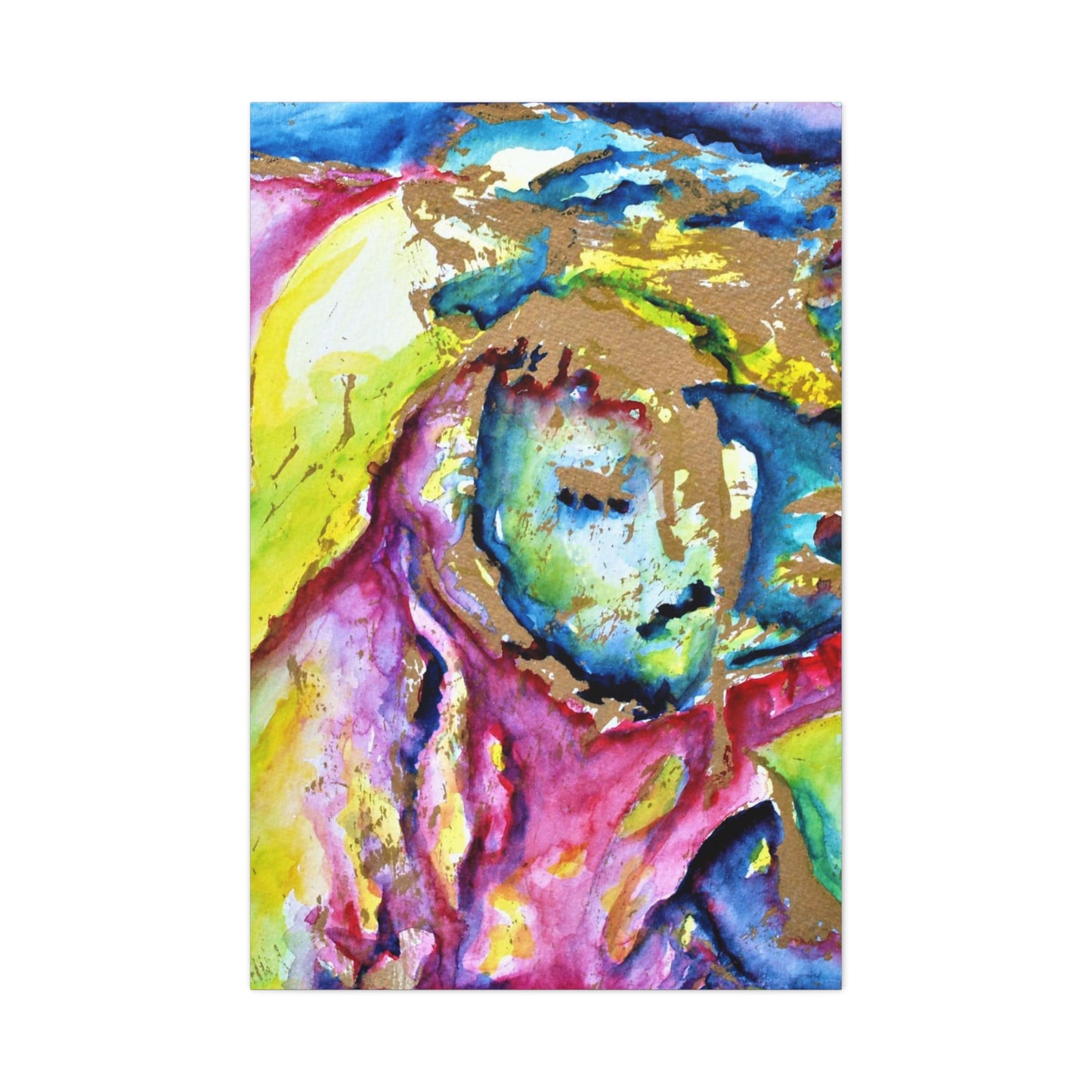 Mother's Face Canvas Gallery Wraps