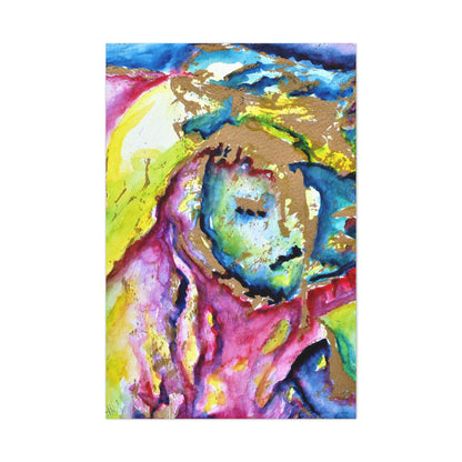 Mothers Face Canvas Gallery Wraps 32″ x 48″ 1.25"