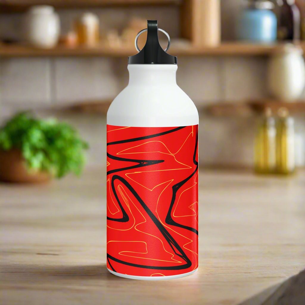 Distorted Musical Lines Oregon Sport Bottle