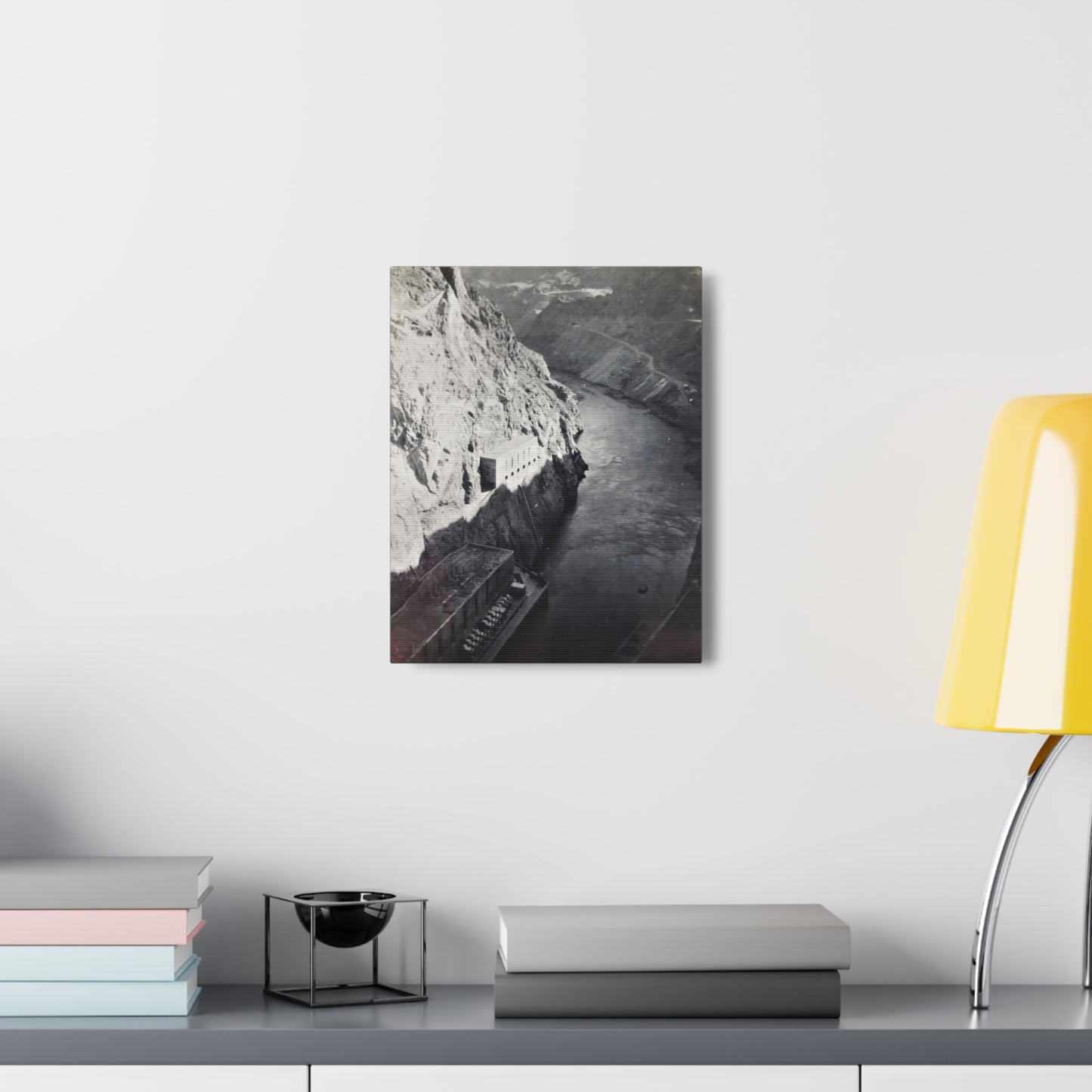 Boulder Dam Canvas Gallery Wraps