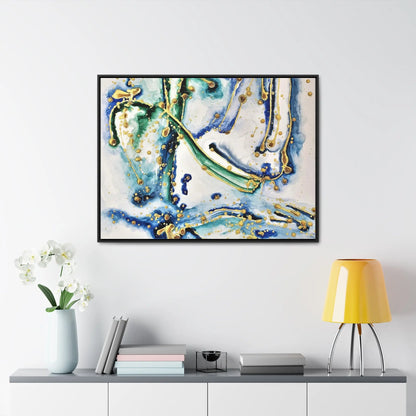 Blue Willow Gallery Canvas Wraps, Horizontal Frame