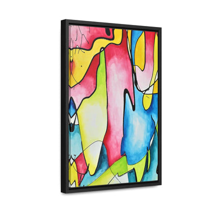 Blue Flame Gallery Canvas Wraps, Vertical Frame