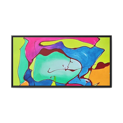 Kool Kid Matte Canvas Framed - Kia Day Design