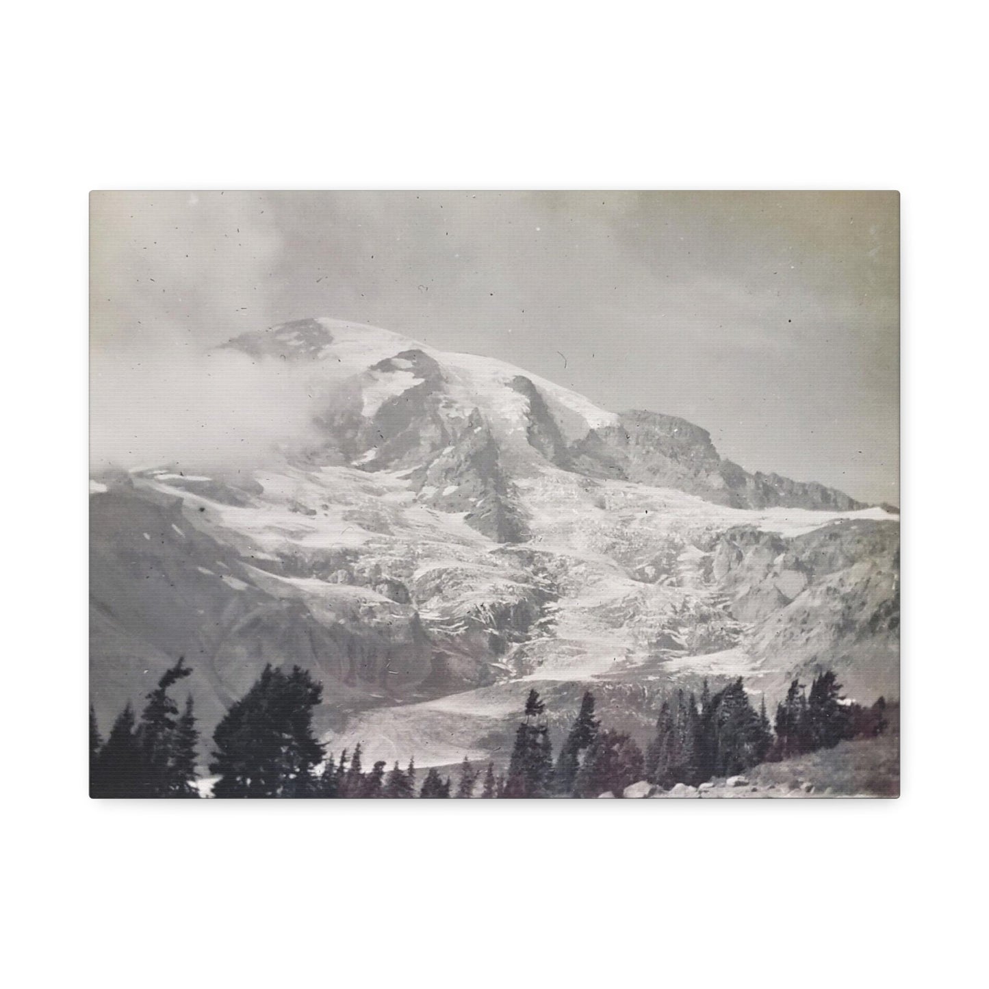 Mount Rainier Stretched Canvas