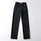 American Retro High-Waisted Jeans - Black L - Women's Fashion - Women's Clothing - Bottoms - Jeans