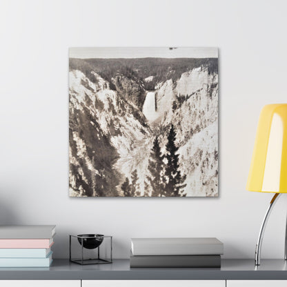 Artists Point Yellowstone Canvas Gallery Wraps 20″ x 20″ 1.25"