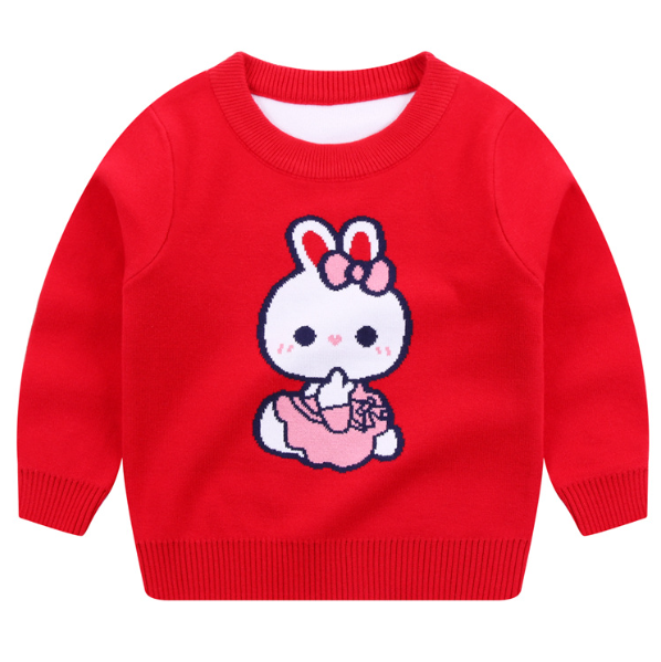 Trendy Cartoon Tutu Fan Tong Knitwear - - sweater