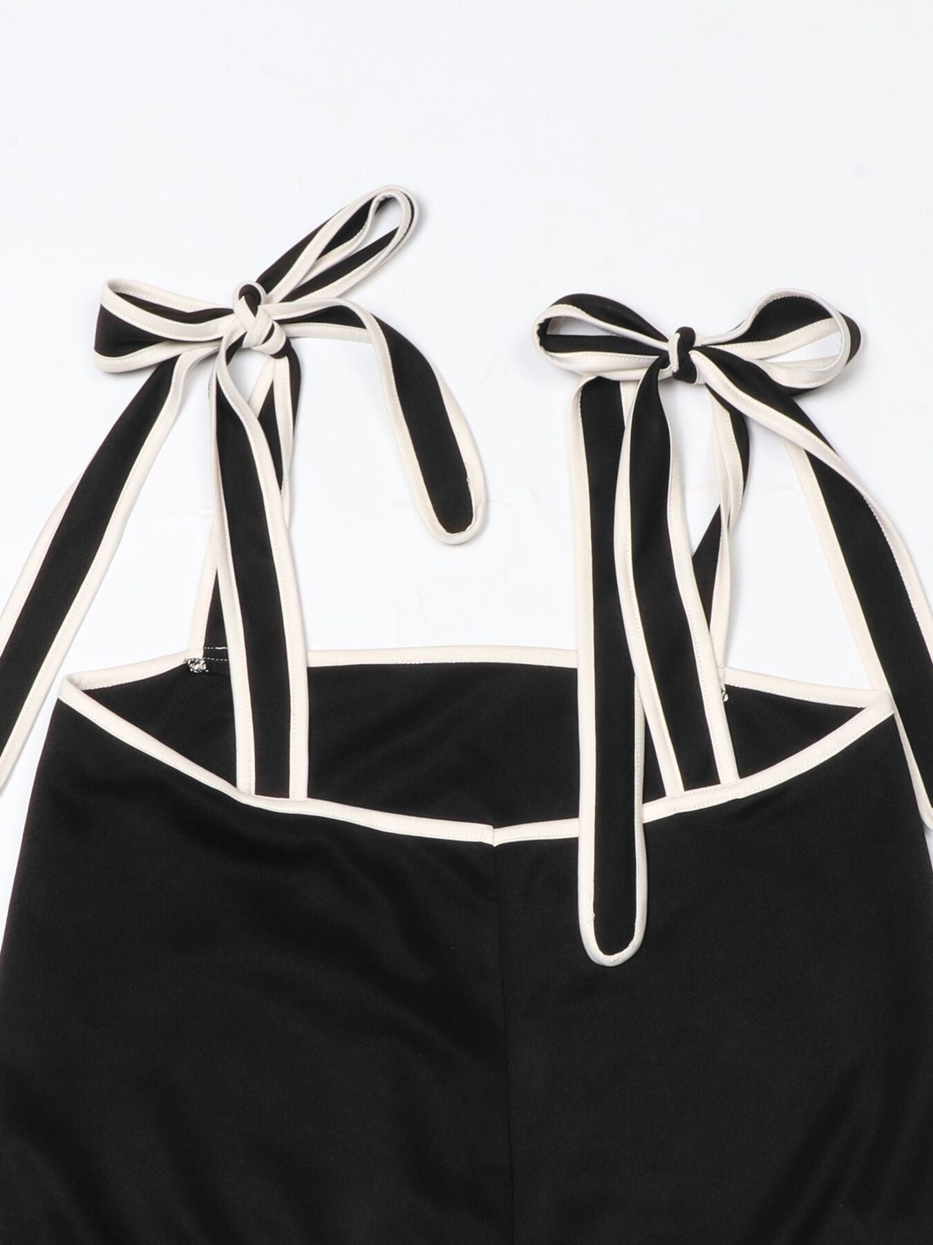 Tie Shoulder Cami and Wide Leg Pants Set- Shopimist- {{Product type}}