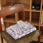 Plaid Series Towel Bath Towel Cherry Blossom Absorbent Facial Towel - Purple -