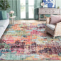 Abstract Machine Washable Area Multicolor Rug Non Slip - Kia Day Design