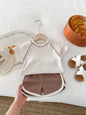 Korean Toddler Baby Pure Cotton Clothes brown 80cm 8-12M