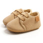 Multicolor Retro Leather Shoes Baby Light Brown 0-6 Months