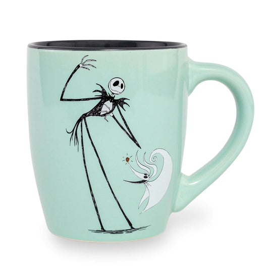 Disney The Nightmare Before Christmas Jack Skellington "Looking Good In Pinstripes" Ceramic Mug - Kia Day Design