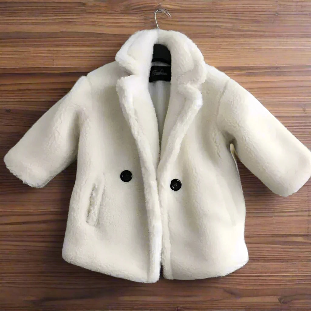 Big Kids Fur Coat In Autumn And Winter Coat