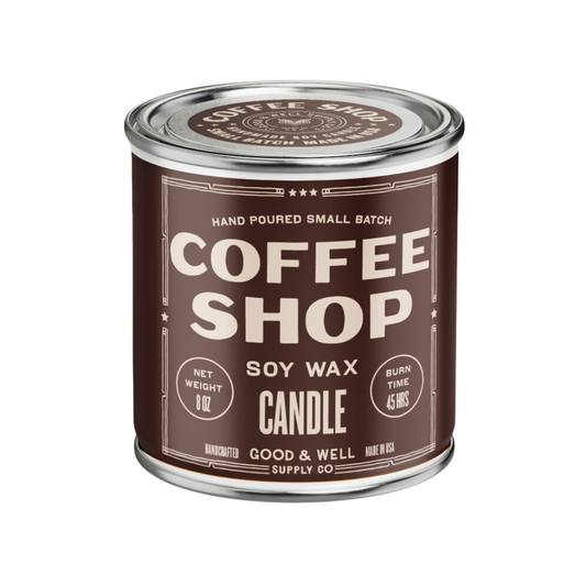 Coffee Shop Happy Place Candle - - Candles