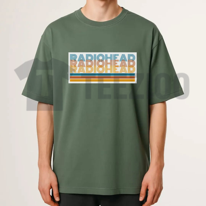 Radiohead Vintage Band T-Shirt | Retro 90s Indie Rock Tee - - T-shirt