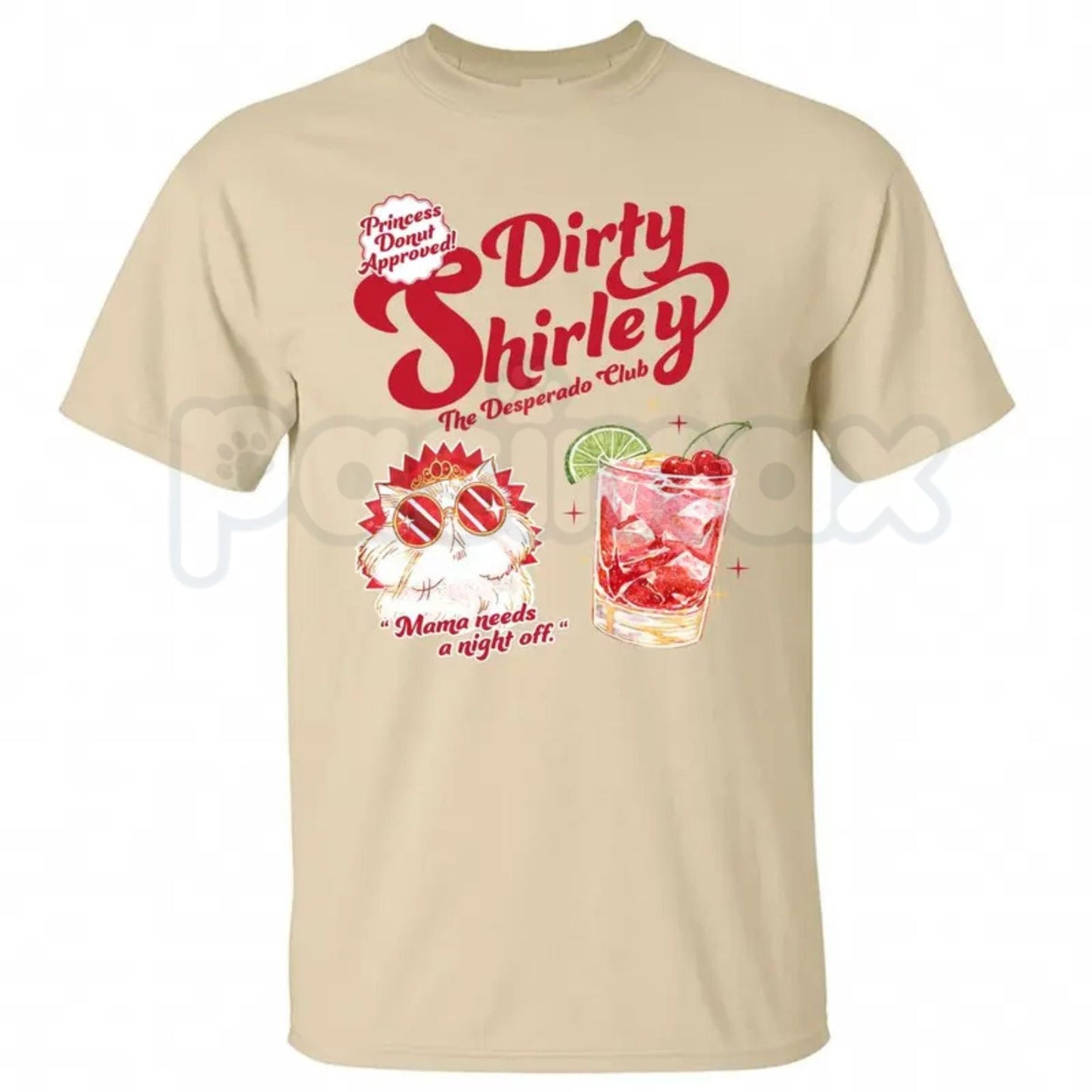 "Princess Donut Approved" T-Shirt – Official Dungeon Crawler Carl Fan Graphic Tee, Premium 100% Cotton LitRPG Royalty Top, Soft Lived-In Heavyweight G.C. B.S.T. Shirt, Made in USA- Pasimax- {{Product type}}