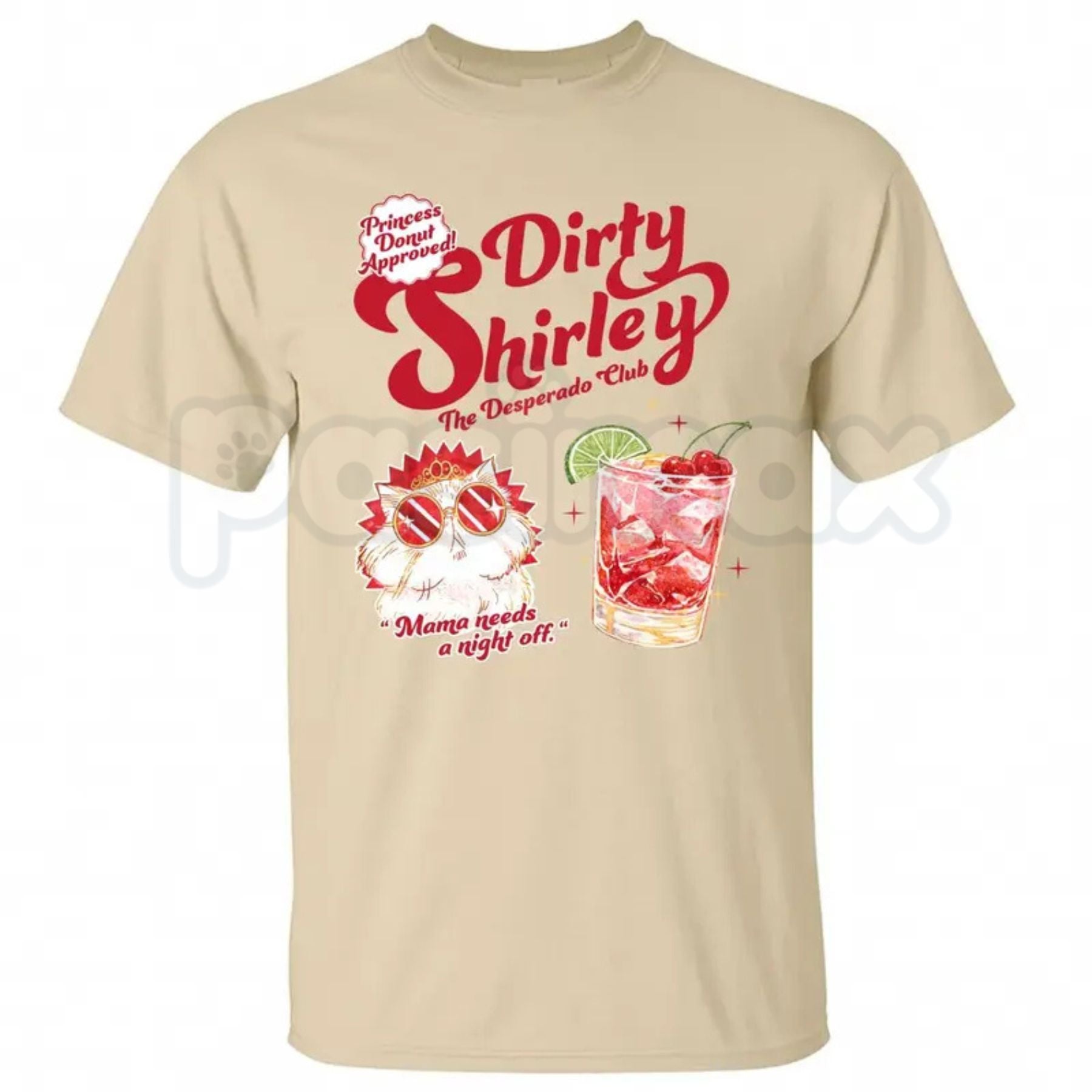 "Princess Donut Approved" T-Shirt – Official Dungeon Crawler Carl Fan Graphic Tee, Premium 100% Cotton LitRPG Royalty Top, Soft Lived-In Heavyweight G.C. B.S.T. Shirt, Made in USA- Pasimax- {{Product type}}